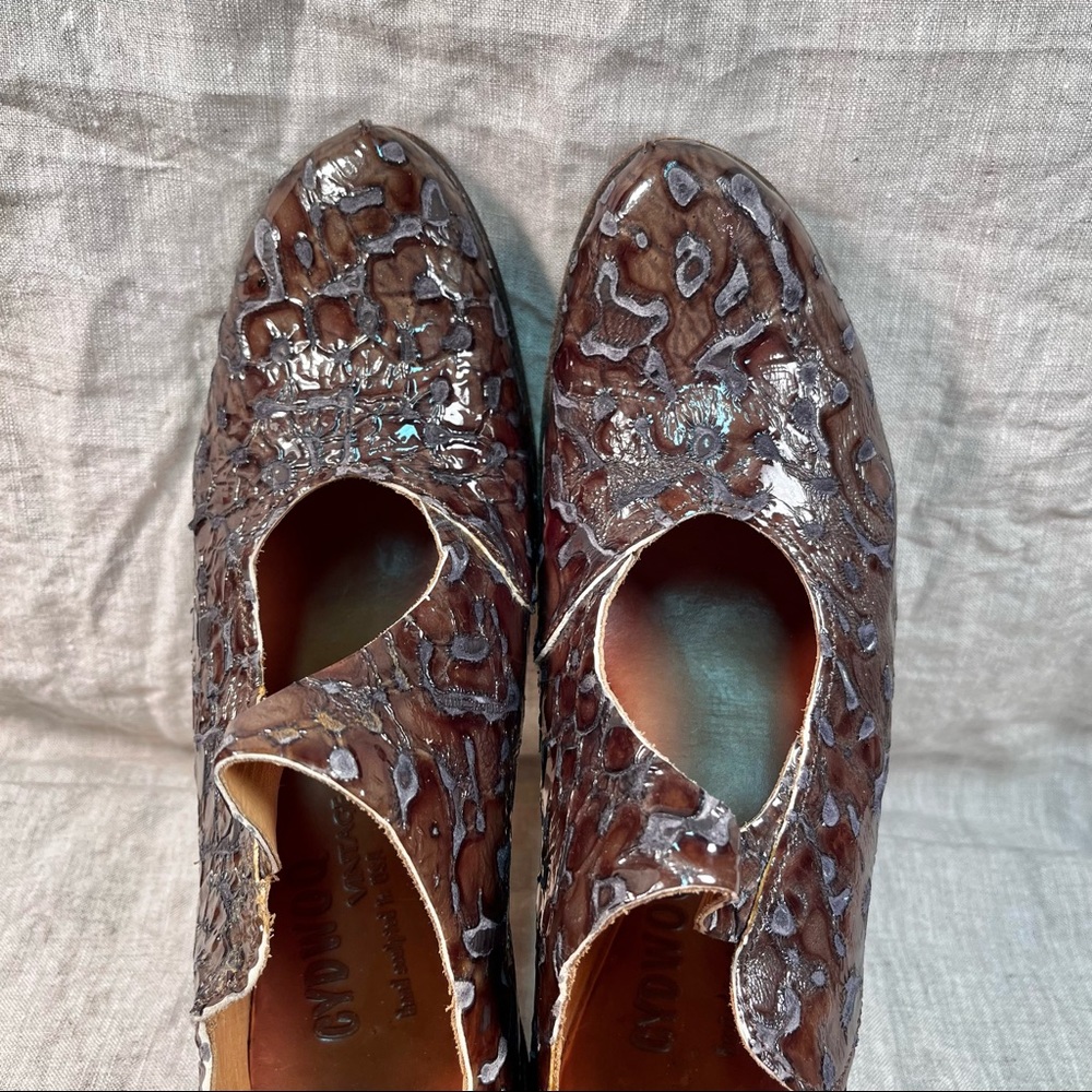 Cydwoq vintage patent leather heels 36 US6 - Picture 2 of 6